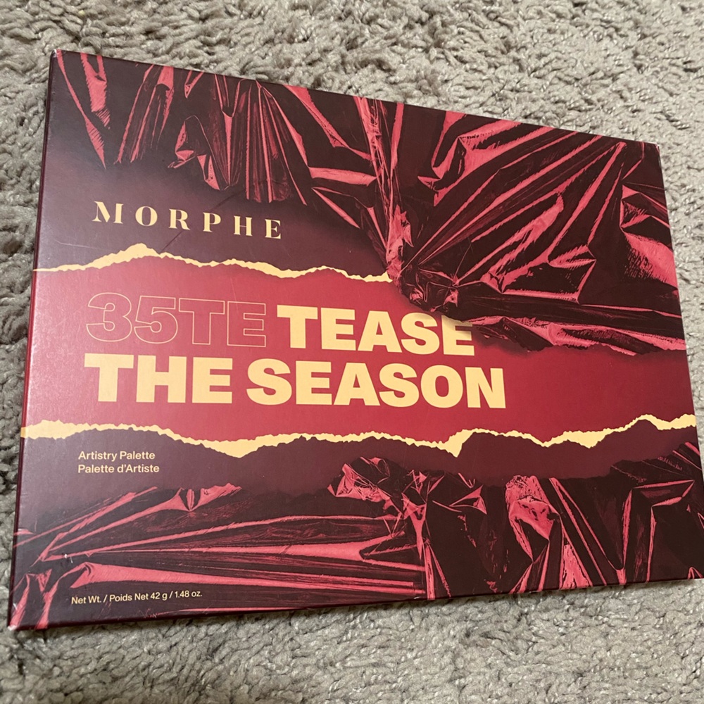 New Morphe 35TE Tease The Season Eyeshadow Palette